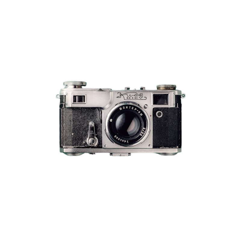 Vintage camera — background removed